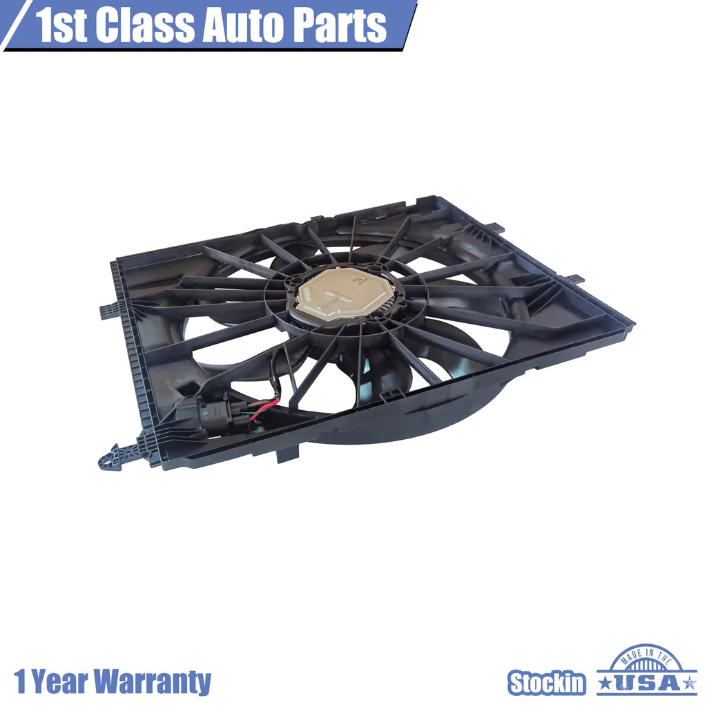Radiator Cooling Fan Assembly for Mercedes-Benz CLS450 E300 E450 GLC300 (2019–2023)