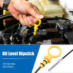 Engine Oil Level Indicator Dipstick for Chevrolet Cruze (2011–2019) No. 55574244 Yellow