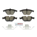 Set of 4 Bosch QuietCast Front Ceramic Slotted Brake Pads for BMW E84 E90 E91 E92