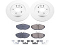 Rear Brake Pad and Rotor Kit for Jaguar Vanden Plas (2005) GY247ZH