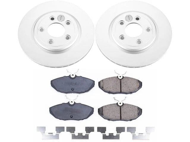 Rear Brake Pad and Rotor Kit for Jaguar Vanden Plas (2005) GY247ZH