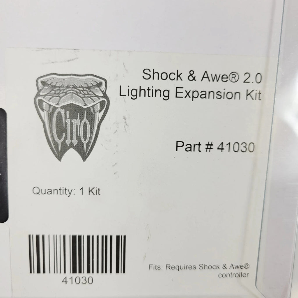 Ciro Shock & Awe 2.0 Saddlebag Rear End Lighting Kit for Harley Davidson (2014–2023)