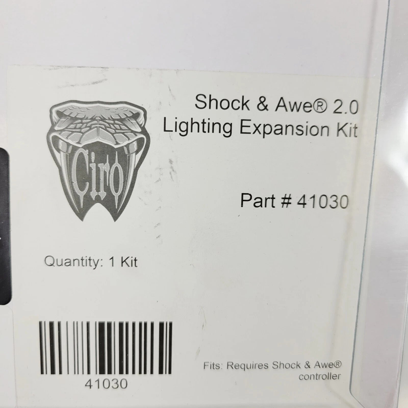 Ciro Shock & Awe 2.0 Saddlebag Rear End Lighting Kit for Harley Davidson (2014–2023)