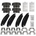 8pcs Ceramic Brake Pads Set for Dodge Avenger Challenger Charger (2008–2019)