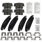 8pcs Ceramic Brake Pads Set for Dodge Avenger Challenger Charger (2008–2019)
