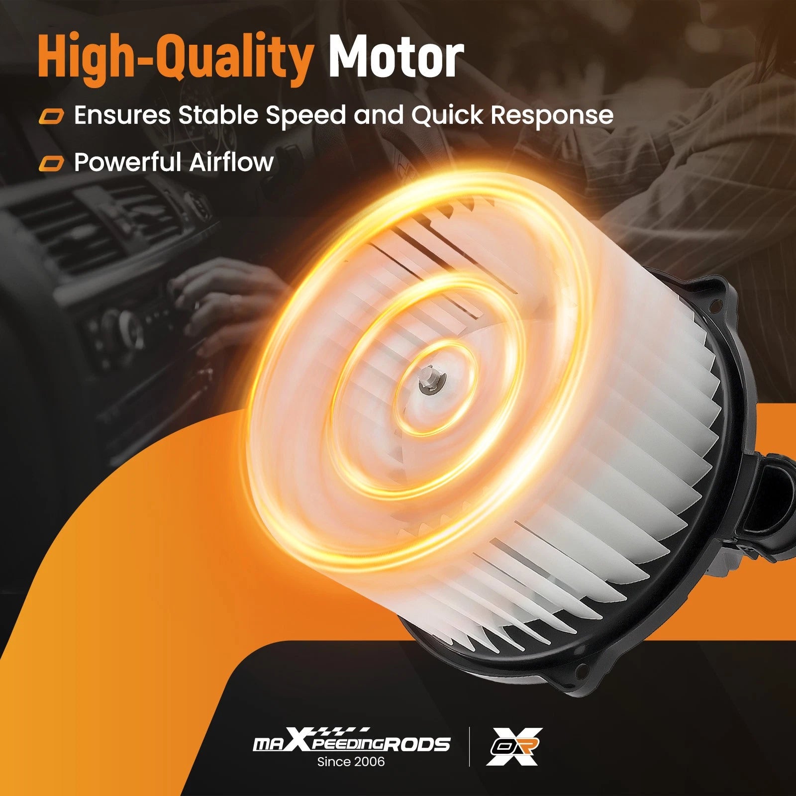 Blower Motor HVAC Fan for Kia Sorento/Optima & Hyundai Santa Fe (2003–2020)