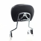 Detachable Chrome Backrest Sissy Bar w/ Pad for Harley Touring (2009–2018)
