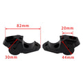 Offset Handlebar Riser 30mm Up 21mm Back Black for Yamaha Ténéré 700 (2019–2025)