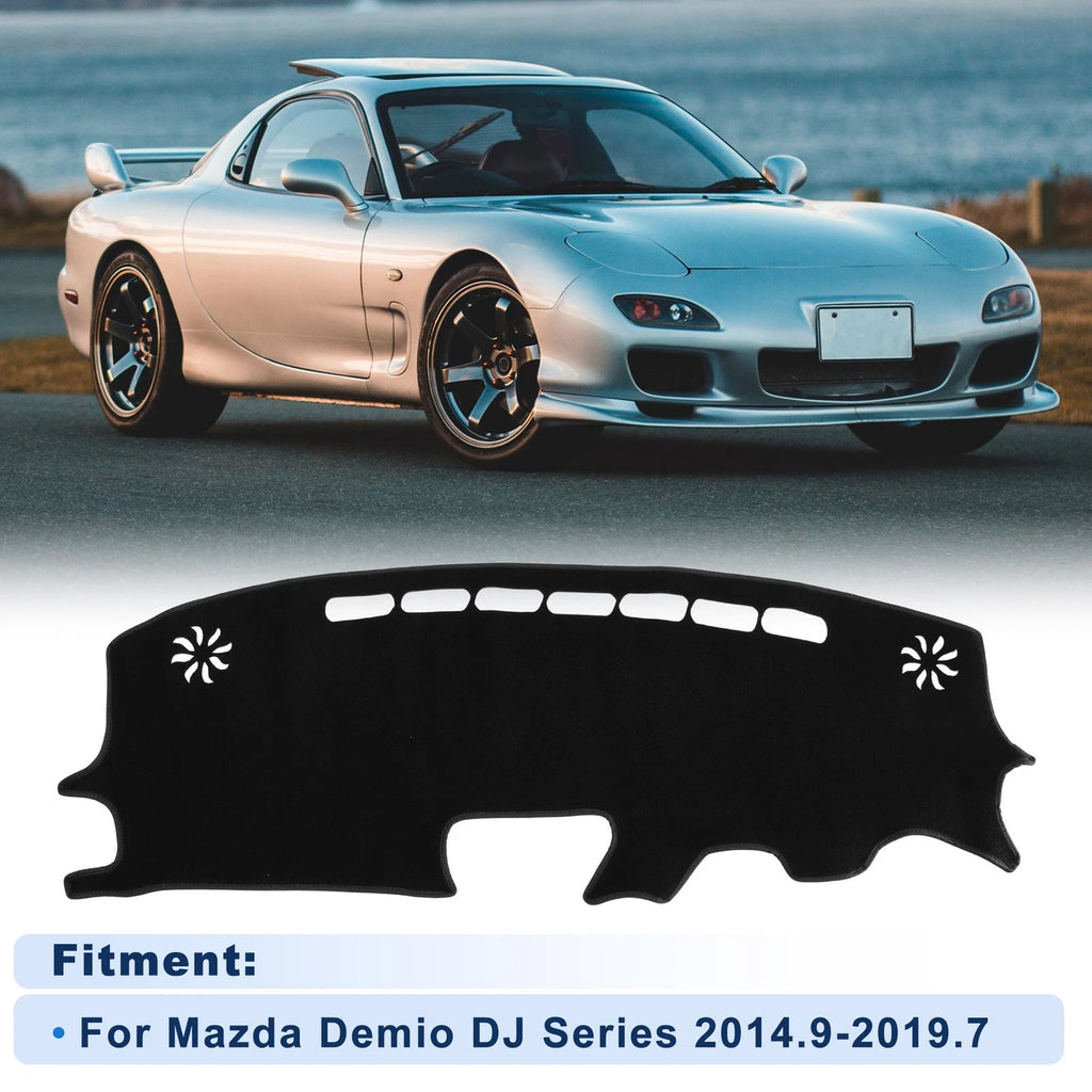 Dash Cover for Mazda Demio DJ Series (2014–2019) Black Set of 1