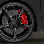 Set of 4 Red Caliper Covers w/'Lincoln' for 2018-2020 Lincoln Navigator
