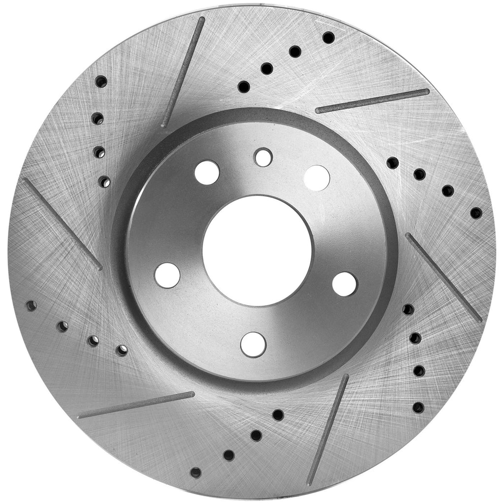 Set of 4 Brake Disc Rotors for Ford Fusion Lincoln MKZ (2013–2016)