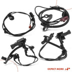 Set of 4 ABS Wheel Speed Sensors for Ford Fusion Mercury Lincoln