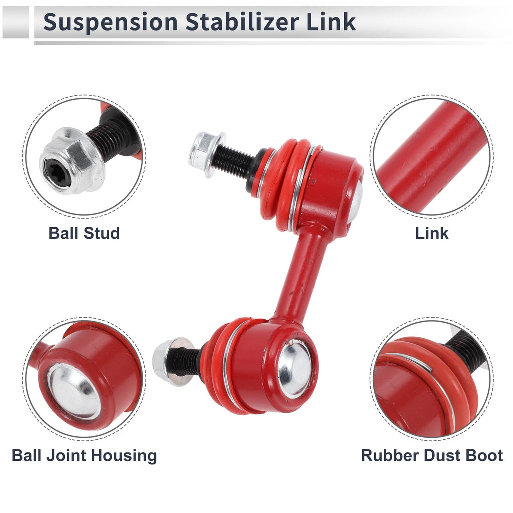 Set of 2 Front Stabilizer Bar Links for Acura CL (2001–2003) No.K90340/K90341