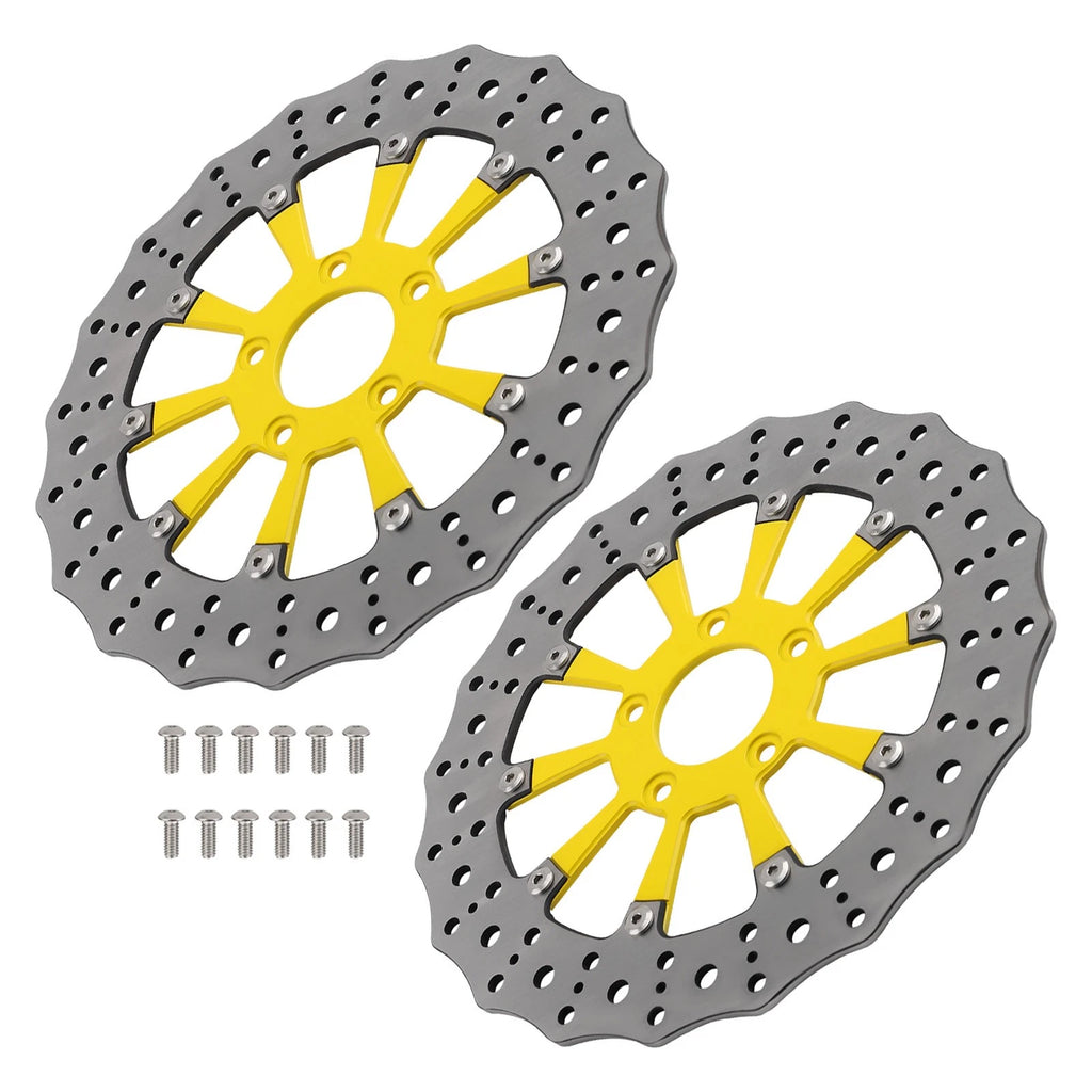 2X Front Disc Brake Rotors for Harley-Davidson Sportster (2014–2024)