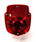 Driver Side Black Tail Light Assembly for 1953-1956 Ford Pickup Truck