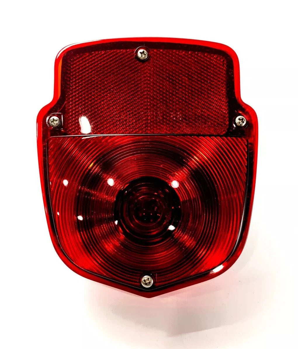 Driver Side Black Tail Light Assembly for 1953-1956 Ford Pickup Truck
