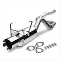 4" Rolled Tip Muffler Catback Exhaust System for Honda Del Sol (1993–1997)