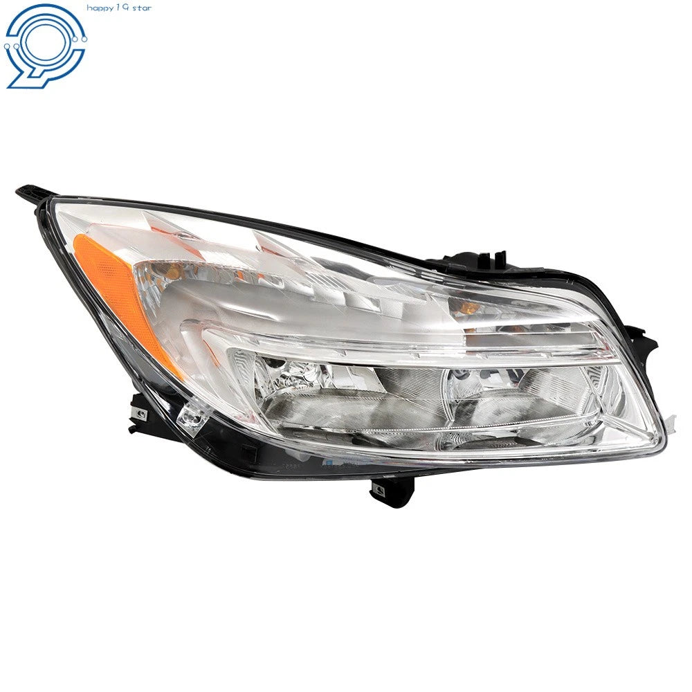 Halogen Headlight for Buick Regal (2011-2013) Chrome Passenger Right Side
