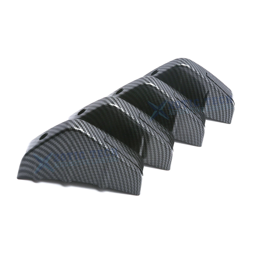 Carbon Fiber Style Rear Bumper Splitter Diffuser for Dodge Challenger (2000-2021)