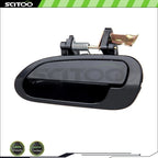 1Pc Black Exterior Rear Left Side Door Handle for Honda Accord (1998–2002)