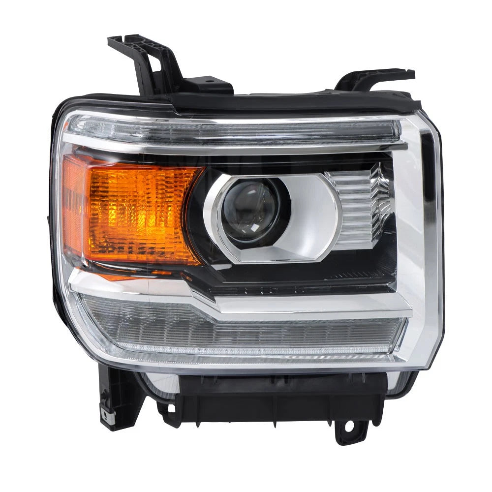 HID Projector Headlight with LED DRL for GMC Sierra 2500HD (2016â2019)