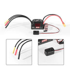 80A Brushless Motor ESC for 1/10 Scale RC Vehicle (Drag Brake Adjustment)