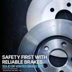 Front Disc Brake Rotors for Mini Cooper Countryman, Paceman (2011–2016)