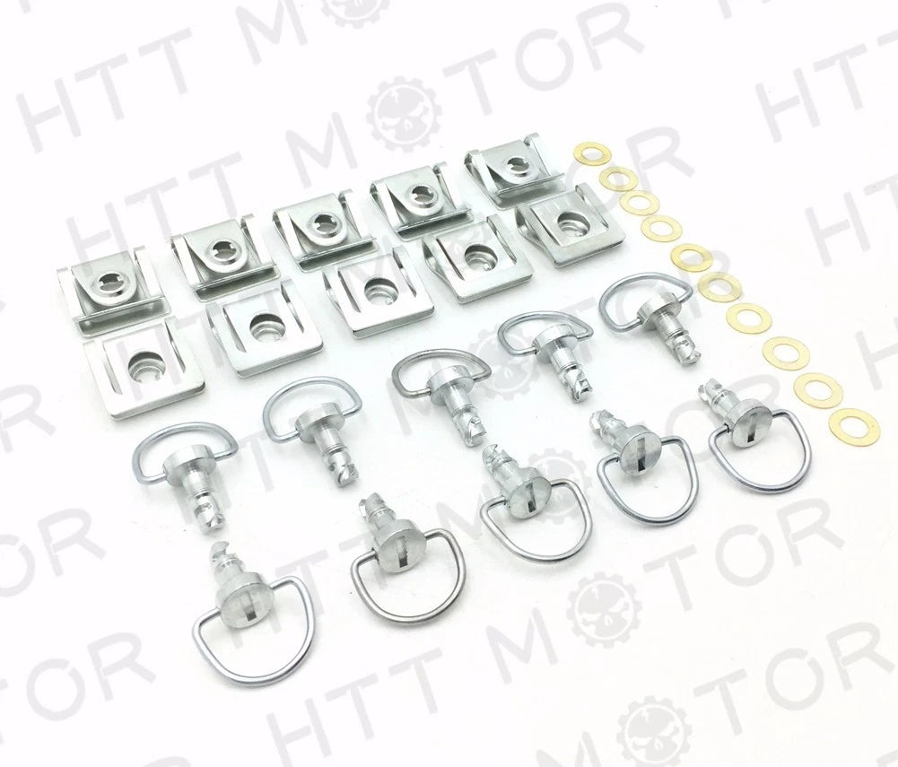 DZUS Quarter Turn Fairing Fasteners for - 15mm D Ring