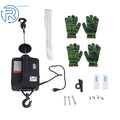 Electric Hoist Winch for Portable Use (1100lbs, Wireless Remote)