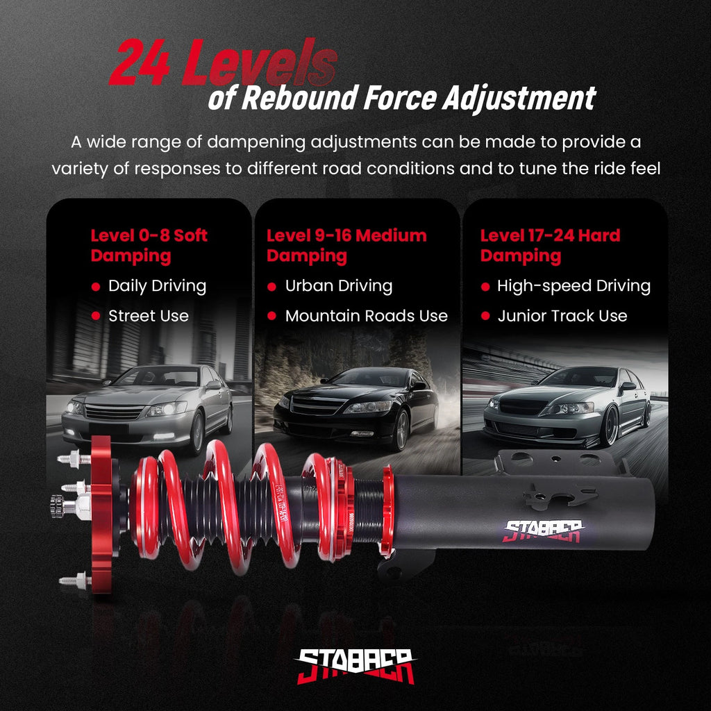 Coilovers Suspension Lowering Kit for Corolla Sedan (2020–2023)