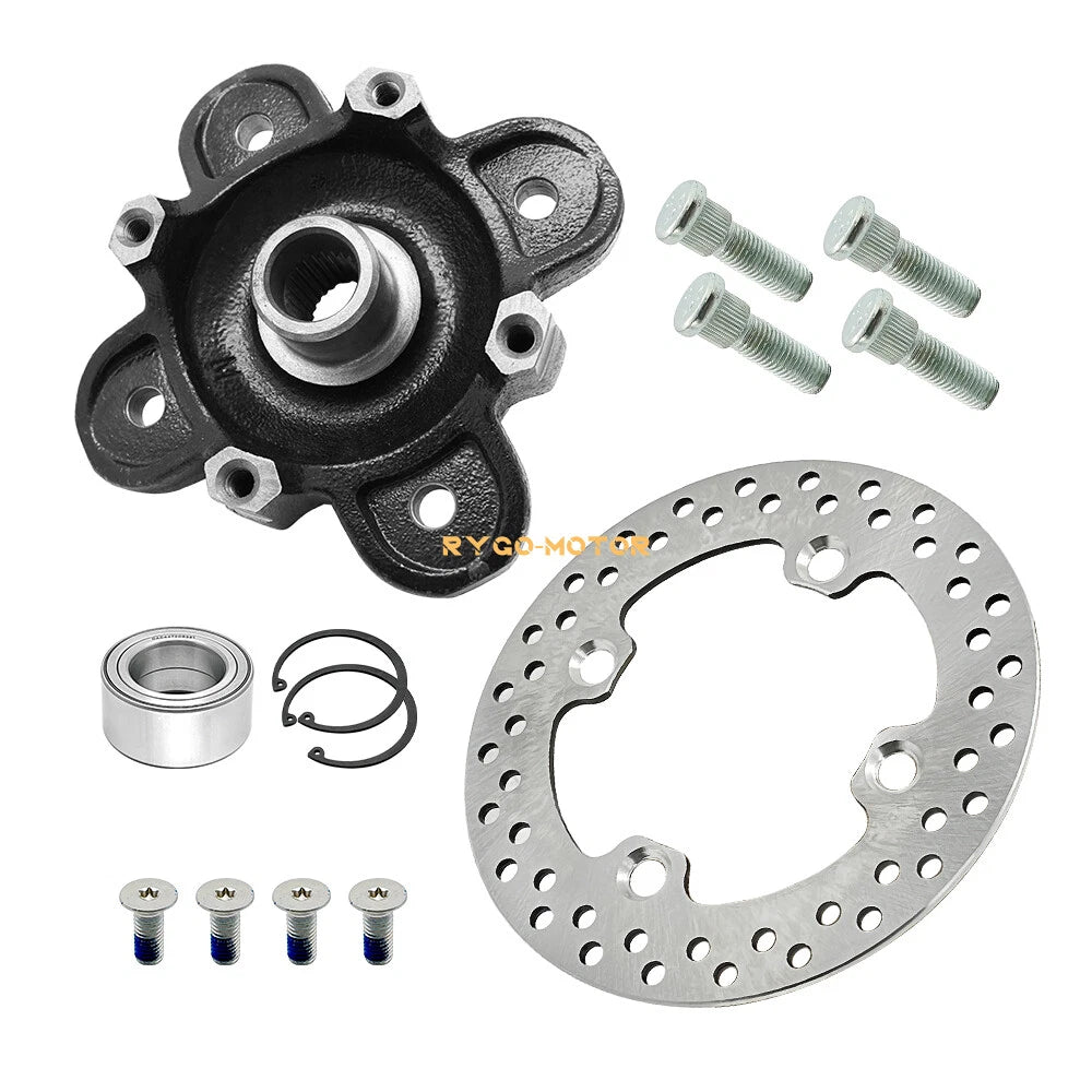 Brake Rotor and Front Wheel Hub Bearing Studs for Polaris Ranger 1000 Crew (2017–2022)