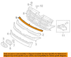 Chrome Upper Grille Trim for Ford Edge (2011-2014)