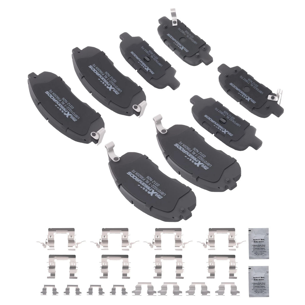 Ceramic Brake Pads Kit for Nissan Altima (2002–2013), Juke (2011–2017)