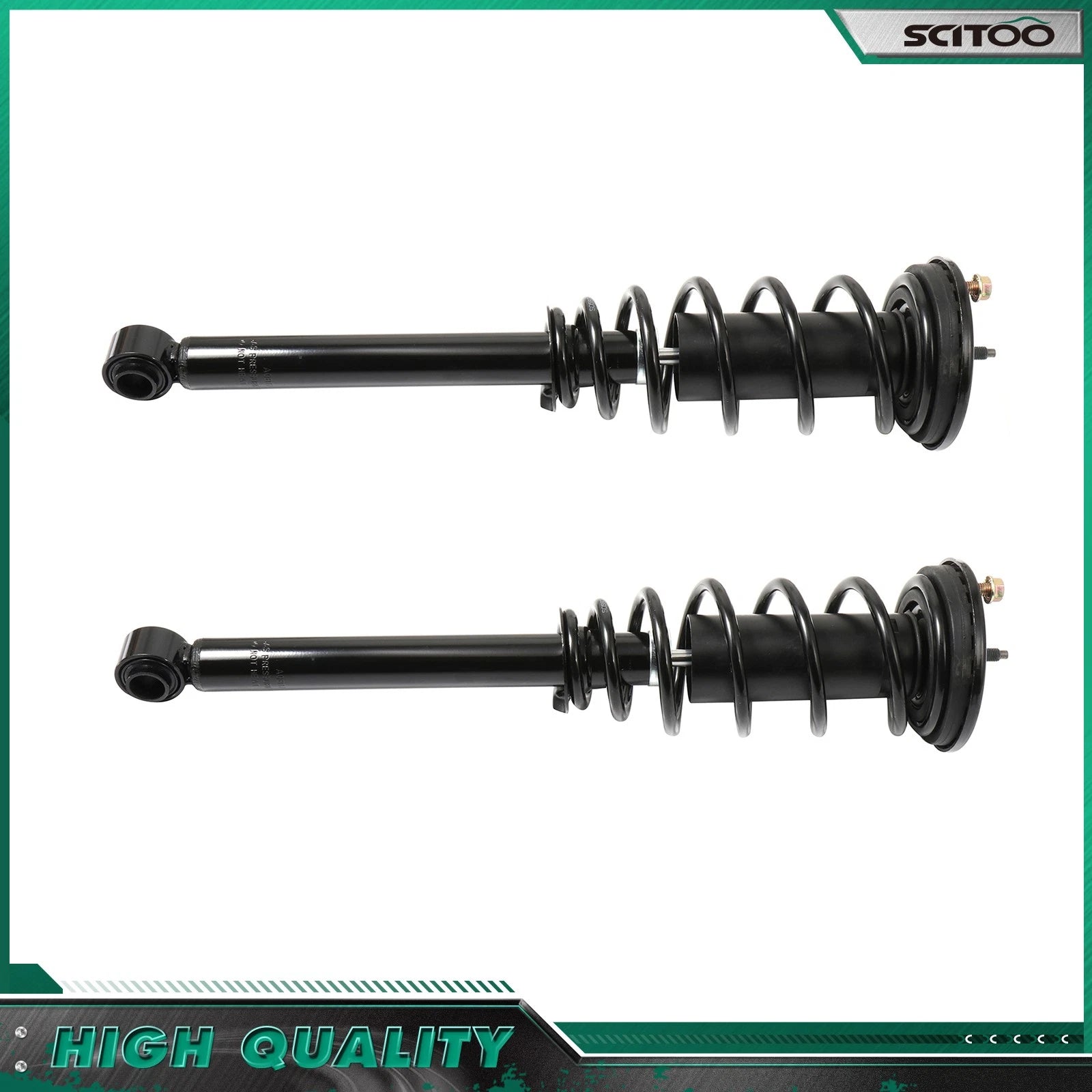 Rear Pair Shocks Struts & Coil Springs Set x2 for Mitsubishi Eclipse (2000–2005)