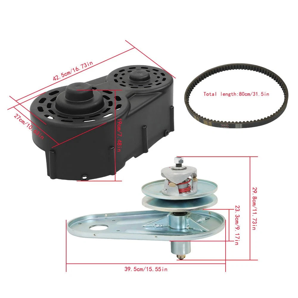 Torque Converter Clutch Pulley Kit for Go Kart (40 Series)