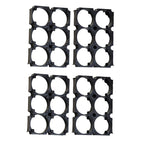 Set of 4 Battery Pack Brackets for 21700 Batteries