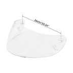 Clear Flip Up Full Face Helmet Visor Shield for Motorcycle (2010–2023)
