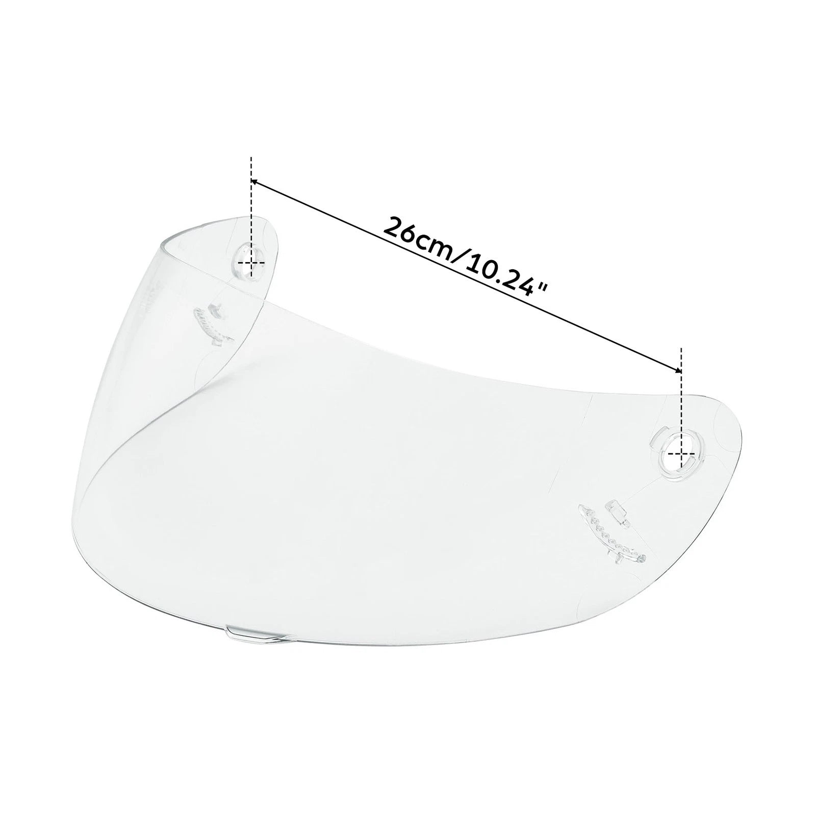 Clear Flip Up Full Face Helmet Visor Shield for Motorcycle (2010–2023)