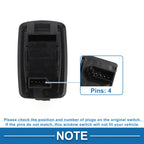 Passenger Side Power Window Switch for BMW 528i 535i xDrive M5