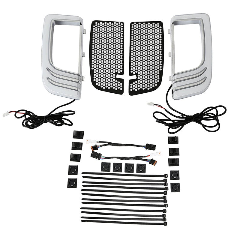 Fairing Lower Grilles LED Turn Signals for Harley Street Road Glide (2014–2023)