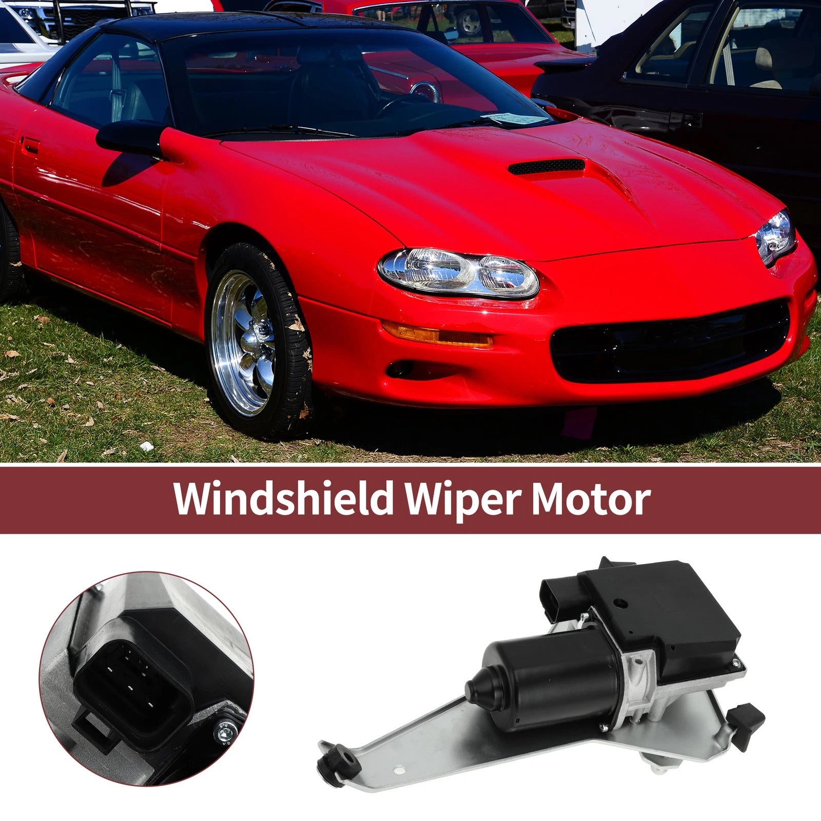 Front Windshield Wiper Motor for Pontiac Firebird (1993–1998) No. 22110039