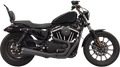 BASSANI Road Rage Exhaust for Harley XL ('86–'03) 1X42RB Black