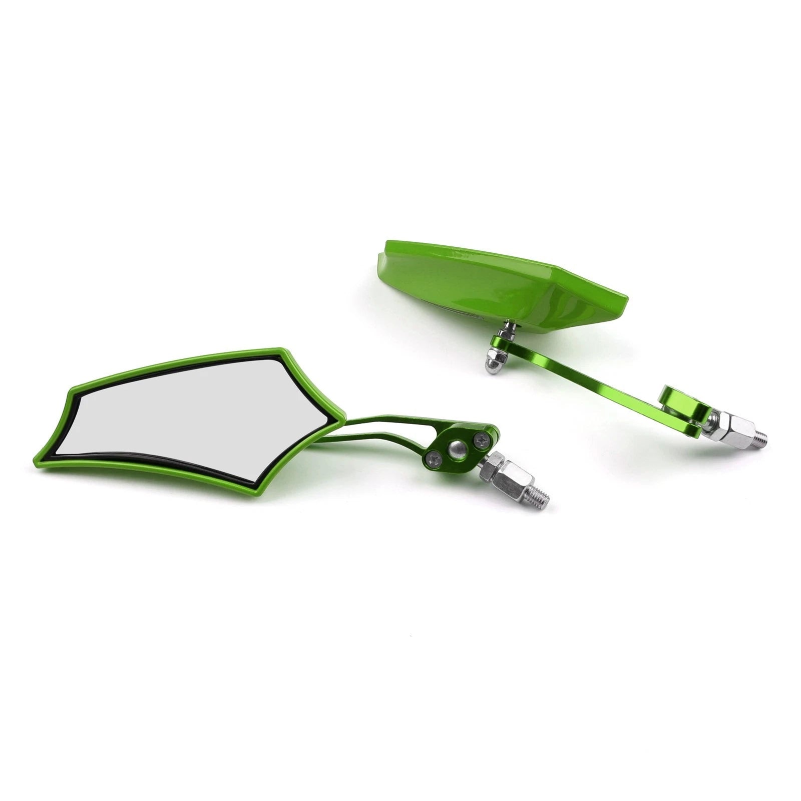 Rear View Mirrors 8mm 10mm for Motorcycle Chopper Cruiser Dirt Bike