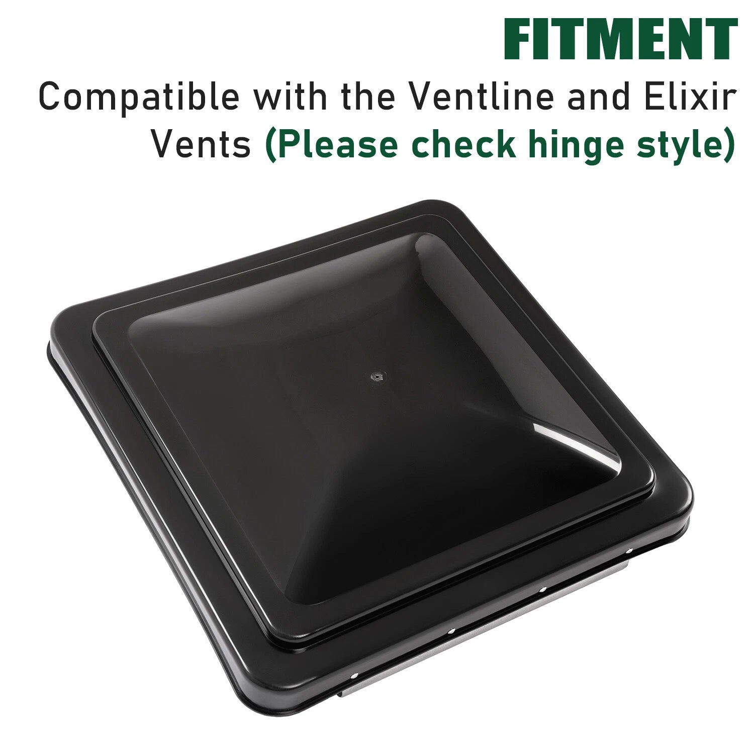 14" x 14" Roof Vent Cover for RV Camper (Trailer)