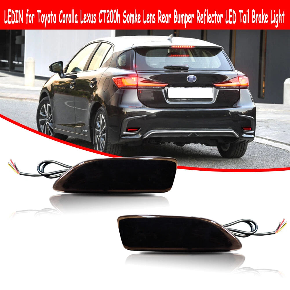 LED Smoke Tail Brake Lighting Kit for Toyota Corolla, Lexus CT200h (2011–2013)