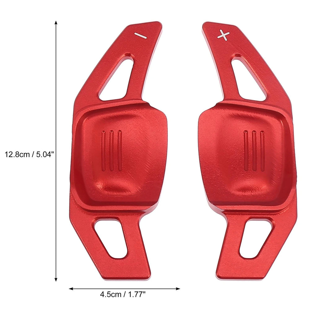 Pair Shift Paddle Shifters for Volkswagen Golf 7 (2015–2020) - Red