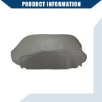 Center Console Armrest Covers for Nissan Pathfinder (2005–2012) Faux Leather Gray