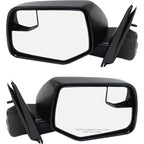 Mirror Set of 2 for Ford Escape (2008–2012) Power Textured Black
