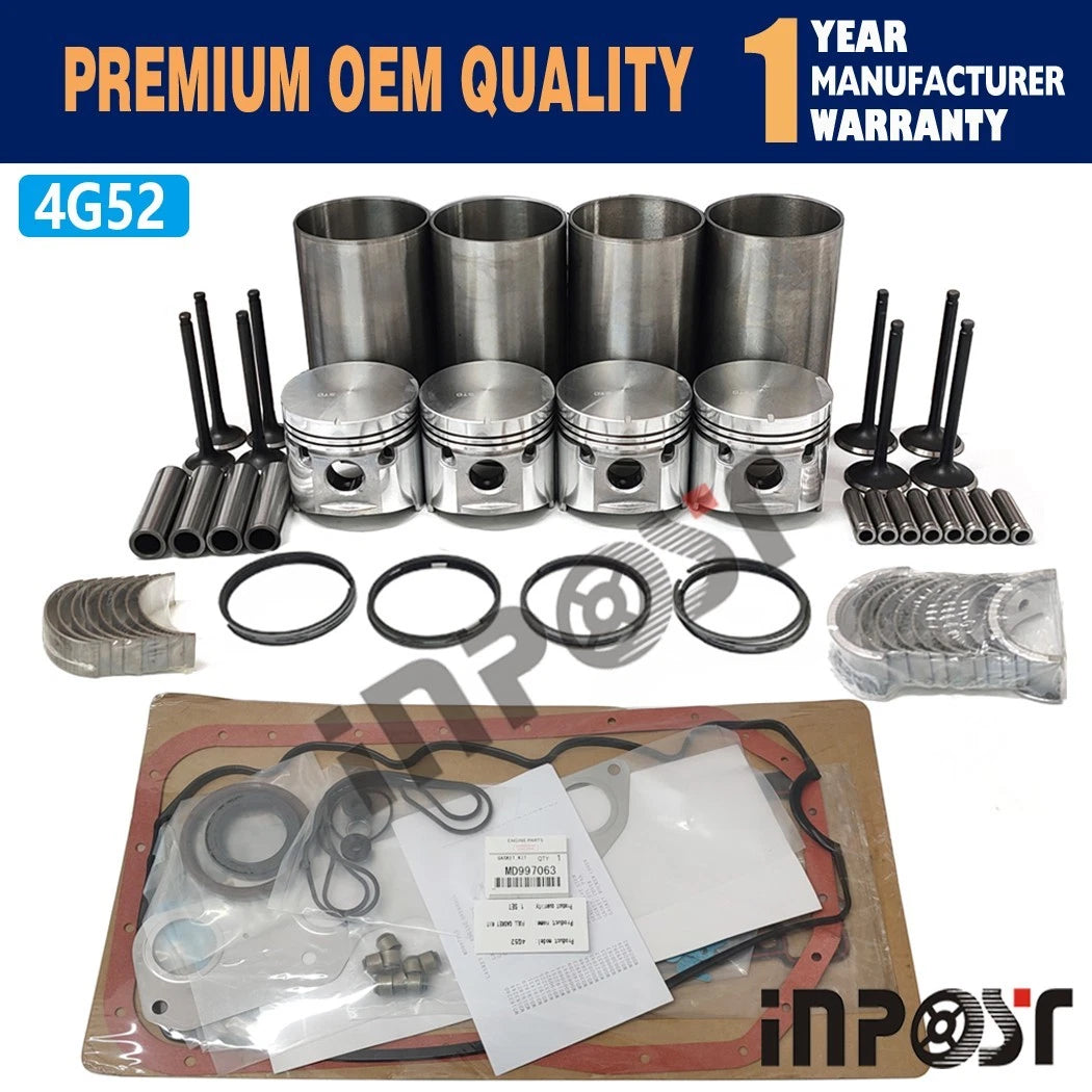 4G52 STD Overhaul Rebuild Kit for Mitsubishi 4G52 (All Years)