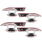 Chrome ABS Exterior Side Door Handle Bowl Bezel Trim for Honda Civic (2016-2021)